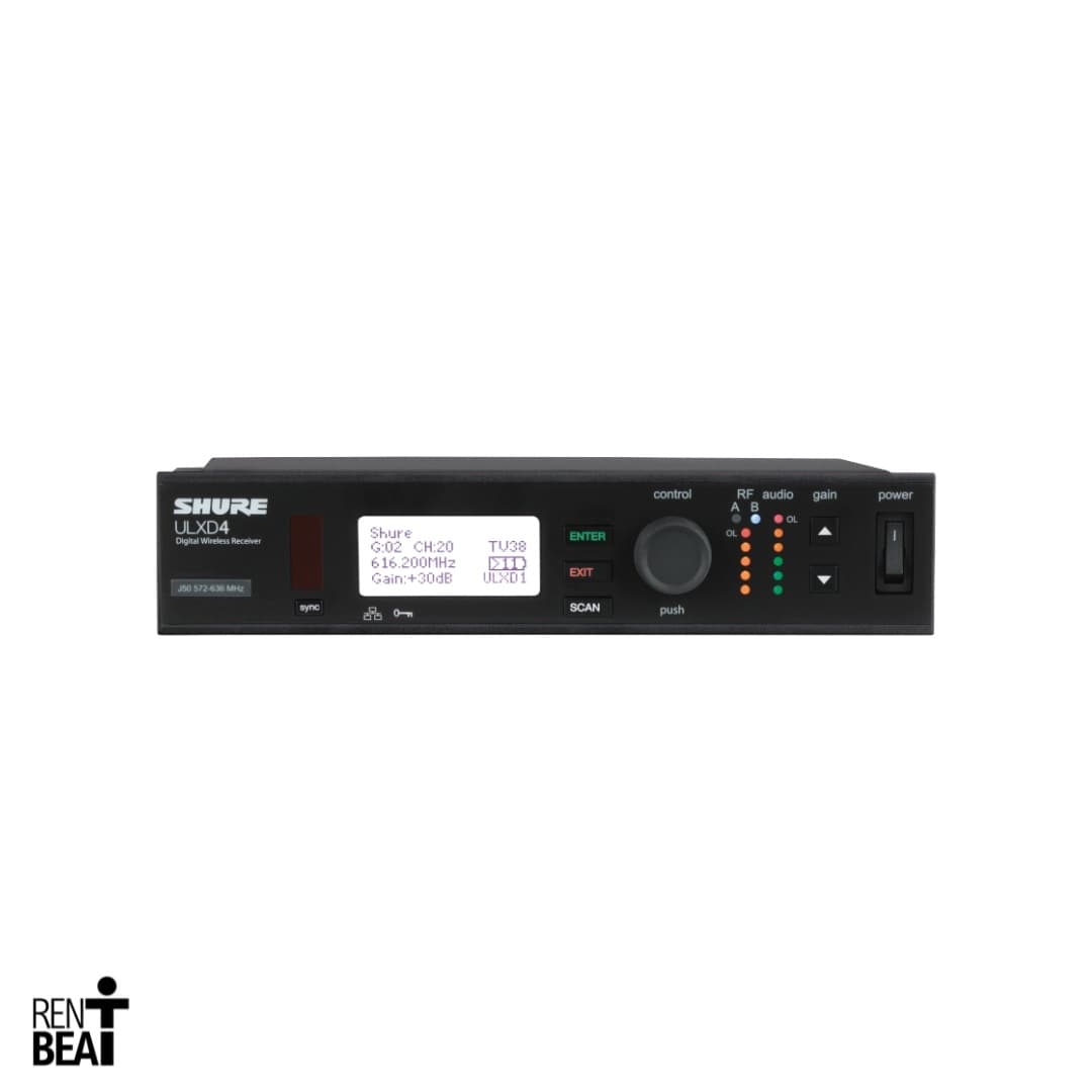 Shure ULXD4 Draadloze Microfoon Set